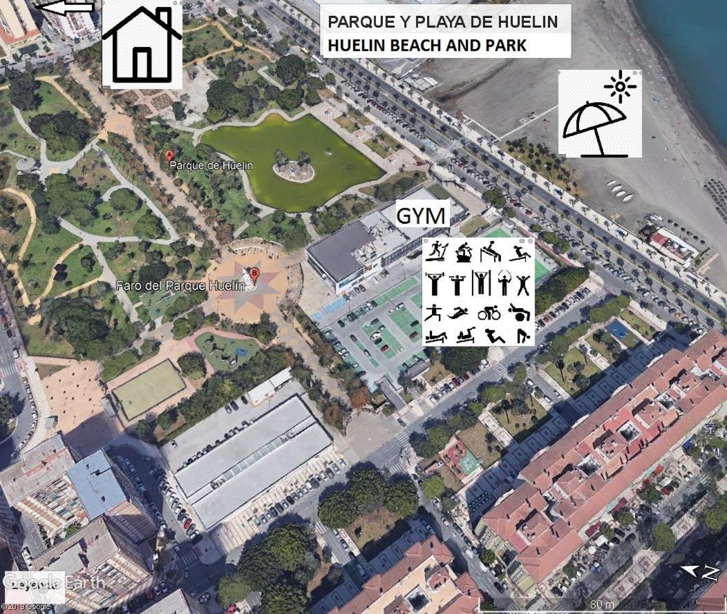 Studio In City Center Next To The Beach Malaga Ngoại thất bức ảnh